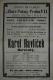 Praha-Holešovice, Beseda Tyl, Karel Havlíček Borovský - plakát, 1906