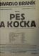 Praha-Braník, SDO, Pes a kočka - plakát, 1926