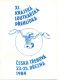 Loutkářská přehlídka Česká Třebová 1984 - program