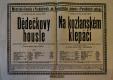 Pardubice, Řemeslnická jednota, Dědečkovy housle - Na kozlanském klepáči - plakát, 1910