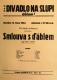 Praha-Nové Město, Vzděl. sbor vyšehradský, Divadlo Na Slupi, Smlouva s ďáblem - plakát, 1934
