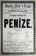 Praha-Nové Město, Beseda Okoř, Peníze - plakát, 1900