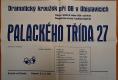 Úbislavice, OB, Palackého třída 27 - plakát, 1956