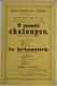 Hořice, sborové učitelští, V osamělé chaloupce - Na Krkonoších, 1887 - plakát