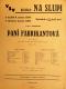 Praha-Nové Město, Vzděl. sbor vyšehradský, Divadlo Na Slupi, Paní fabrikantová - plakát, 1934