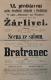 Pardubice, SDO, Žárlivci - Scena ze salonu - Bratranec - plakát, 1894