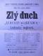 Žďár nad Sázavou, Ochotnické divadlo Sázavan, Zlý duch Lumpacivagabundus - plakát, 1882