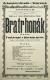 Němčice, SDO, Bratr honák aneb Venkované v hlavním městě - plakát, 1874