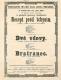 Chrudim, Ochotníci, Recept proti tchýním - Dvě vdovy - Bratranec - plakát, 1870