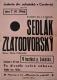Cerekvice nad Bystřicí, JDO, Sedlák Zlatodvorský - plakát, 1946