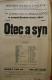 Polička, Ochotníci, Otec a syn - plakát, 1903