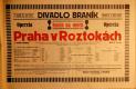 Praha-Braník, Divadlo Braník, Praha v Roztokách - plakát, 1927