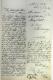 Liberec, Stadttheater, opona Triumf lásky, koncept dopisu magistrátu Matschovi a Klimtovi, 6. října 1883