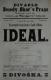 Praha-Nové Město, Beseda Okoř, Ideal  - plakát,1901