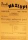 Praha-Nové Město, Vzděl. sbor vyšehradský, Divadlo Na Slupi, Dva páni milostivé paní - plakát, 1946