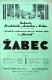Osík, Ochotníci, Žabec - plakát, 1939