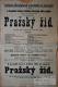 Litomyšl, JDO, Pražský žid - plakát, 1901