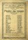 Praha-Žižkov, Jednota žen a dívek, Páska na vousy - plakát, 1926