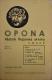 Jičín, Vojanův okrsek, Opona - věstník, roč. 1, č. 12, 1934