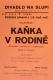 Praha-Nové Město, Divadlo Na Slupi, Kaňka v rodině - plakát, 1935