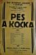 Choltice, SDO, Pes a kočka - plakát, 1927