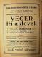 Chrudim, Volné sdružení ochotníků, Večer aktovek - plakát, 1918