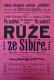 Březovice, Jandera, Růže ze Sibiře - plakát, 1922