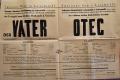 Litomyšl, Jednota divadelních ochotníků, Otec - plakát, 1942