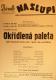 Praha-Nové Město, Vzděl. sbor vyšehradský, Divadlo Na Slupi, Okřídlená paleta - plakát, 1951