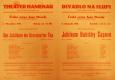 Praha-Malá Strana, Česká scéna Jana Nerudy, Jubileum babičky Čápové - plakát, v Divadle Na Slupi, 1942