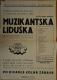 Drěvěnice, Sokol, Muzikantská liduška - plakát, 1945