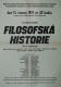 Kutná Hora, ČSM průmyslová škola, Filosofská historie - plakát, 1957
