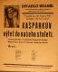 Praha-Braník, SDO, Kašpárkův výlet do našeho století - plakát, 1947