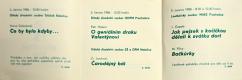 Chlumany, OÚ, Kronika divadelních ochotníků MNV a JZD 1978–1989