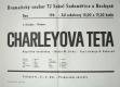 Sudoměřice u Bechyně, Sokol, Charleyova teta - plakát, 1960