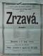 Polička, Tyl, Zrzavá - plakát, 1887