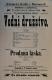 Moravany, SDO, Vodní družstvo - Pradaná láska - plakát, 1899