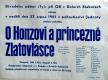 Dolní Stakory, Tyl, O Honzovi a princezně Zlatovlásce (Jiří Beneš),  plakát, 1961