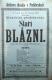 Poděbrady, Jiří, SDO, Staří blázni - plakát ex Divadelní cedule 1881–1900, kniha, 1882