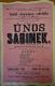 Nová Paka, SDO, Únos Sabinek - plakát, 1885