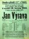 Třebíč, Vrchlický, Jan Výrava - plakát, 1932