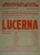 Praha, Šimanovský, Lucerna - plakát, 1938