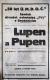 Chudenice, SDO Tyl, Lupen a Pupen – plakát, 1936