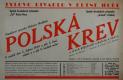 Kutná Hora, Tyl a Kolín, Jirásek, Polská krev - plakát, 1939
