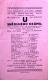 Třebíč, Vrchlický, Palacký, U snědeného krámu - plakát, 1926