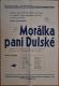 Pecka, Tiba Tyl, OB, Morálka paní Dulské - plakát, 1956