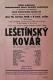 Polička, Spolek divadelních ochotníků a Národní socialisté, Lešetínský kovář - plakát, 1938