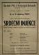 Trhové Sviny, Tyl, SDO, Srdeční injekce – plakát, 1949