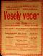 Praha-Braník, Divadlo Braník, Veselý večer - plakát, 1929