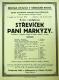 Havlíčkův Brod, SDO, Střevíček paní markýzy - plakát, 1927